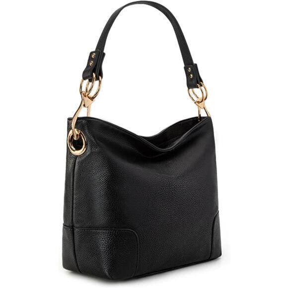 Handbags - Hobo Bags, Bucket Handbag Black